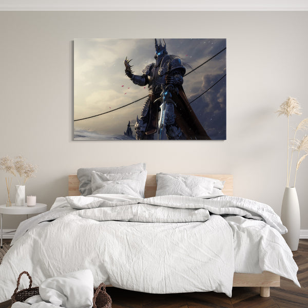 Leinwandbild World of Warcraft Lich King Arthas Menethil