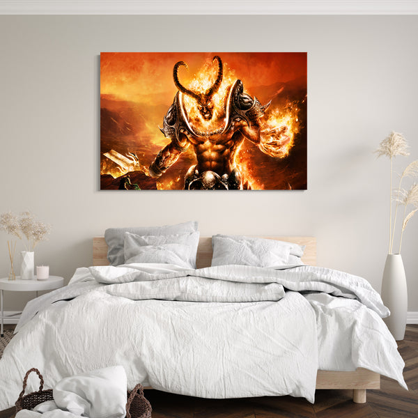 Leinwandbild World of Warcraft Sargeras Feuer-Inferno