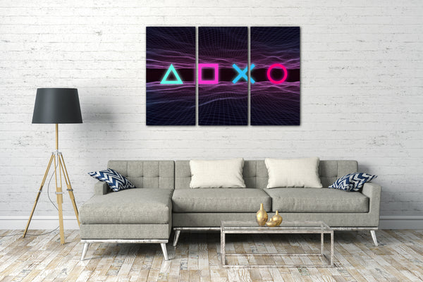 Leinwandbild Gamer und Konsolen-Fans (Parallel Universe)